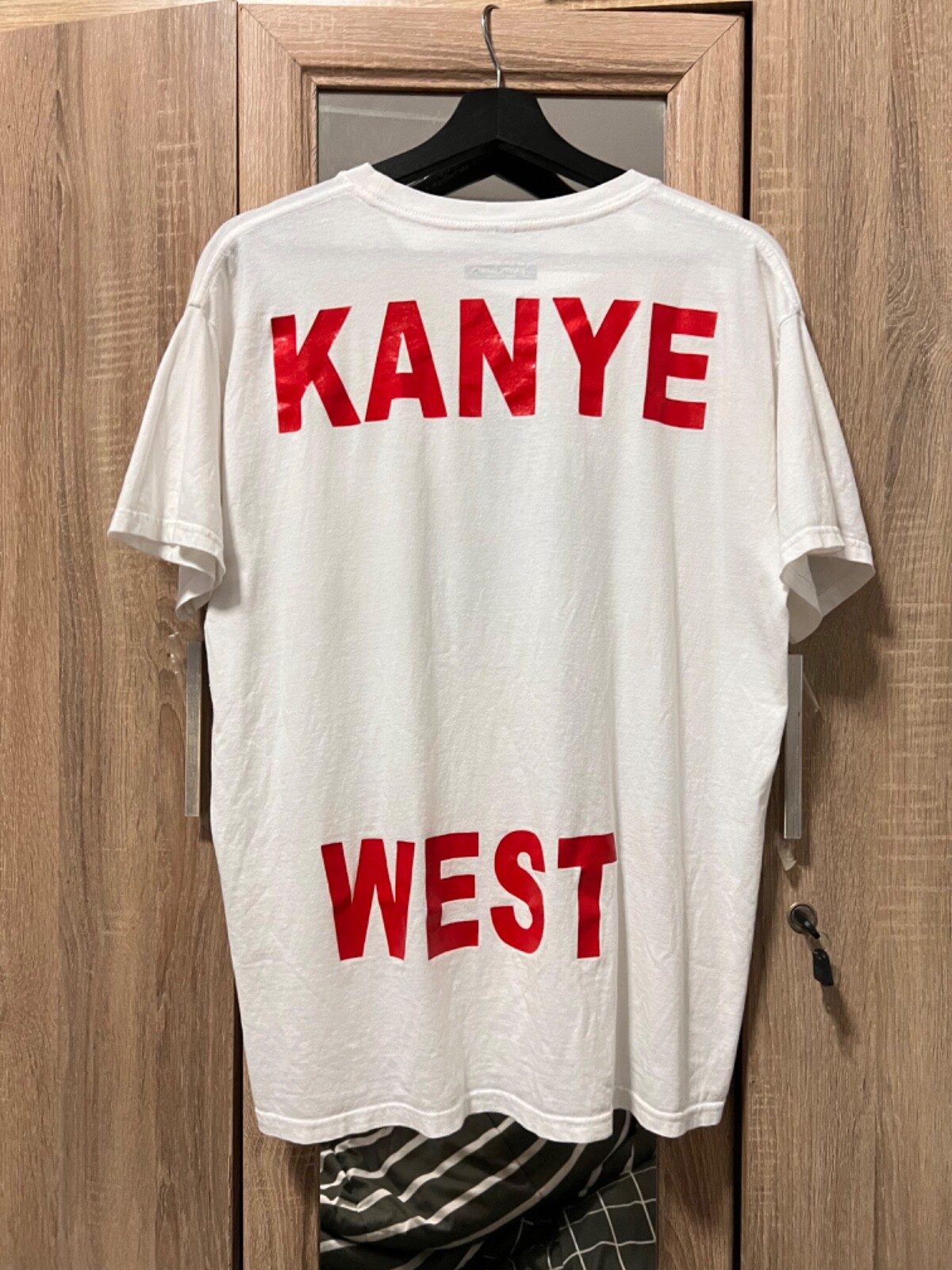 Kanye West George Condo Power 2011 T-shirt Size Large White Rare Coachella Kanye West George Condo Power 2011 T-shirt Size Large White Rare Coachella