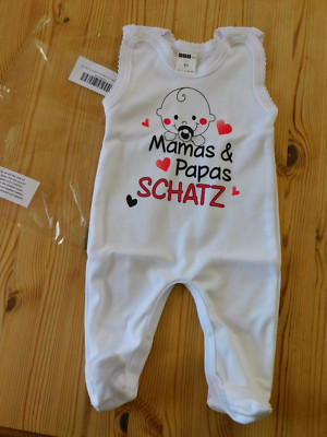 Mea Baby  Unisex Strampler, Gr. 62