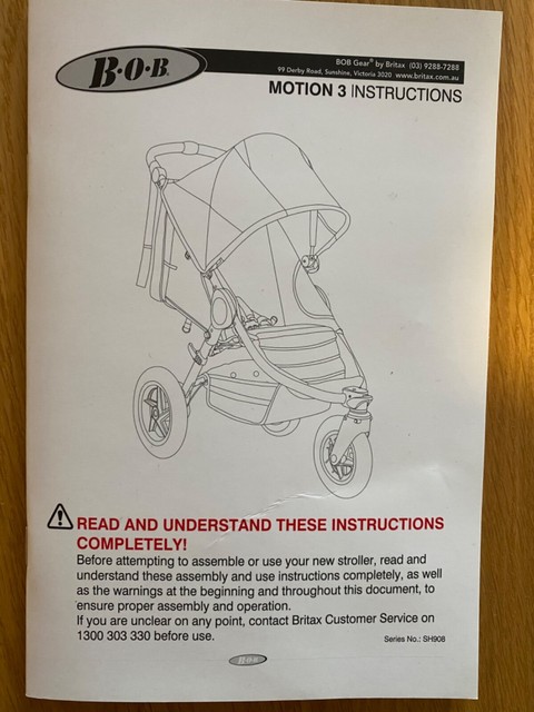 bob motion pram