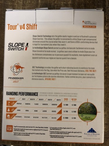 BUSHNELL V4 SHIFT *BRAND NEW IN BOX*