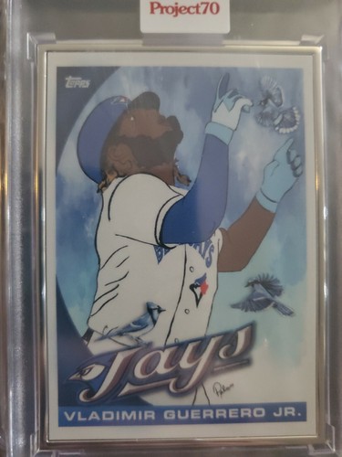 TOPPS Vladimir Guerrero Jr Project70 Artist proof /51 #409