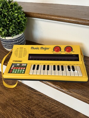 Vtech Music Major Electronic Piano Keyboard 1986 Working 80 s Nostalgia Collect