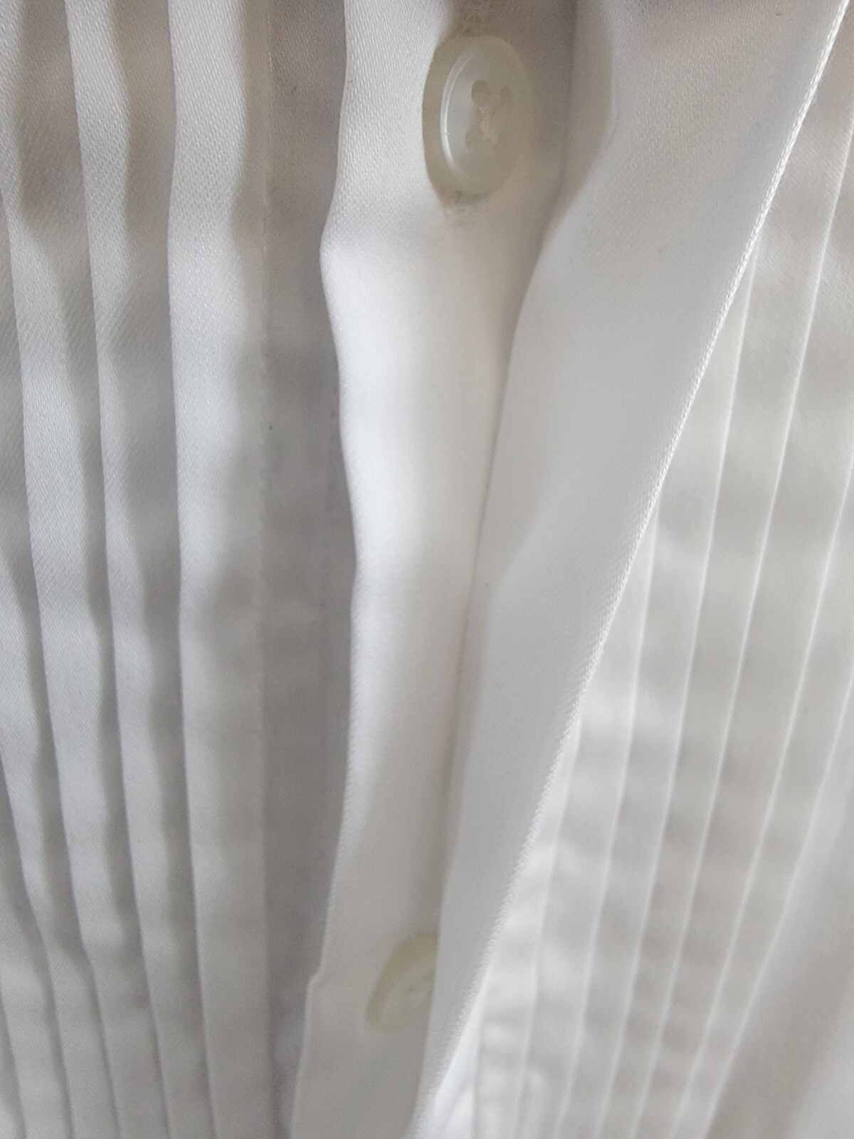 Calvin Klein Infinite Color Regular Fit Dress Shirt Men's L 34/35 16-16.5 White - Picture 9 of 17