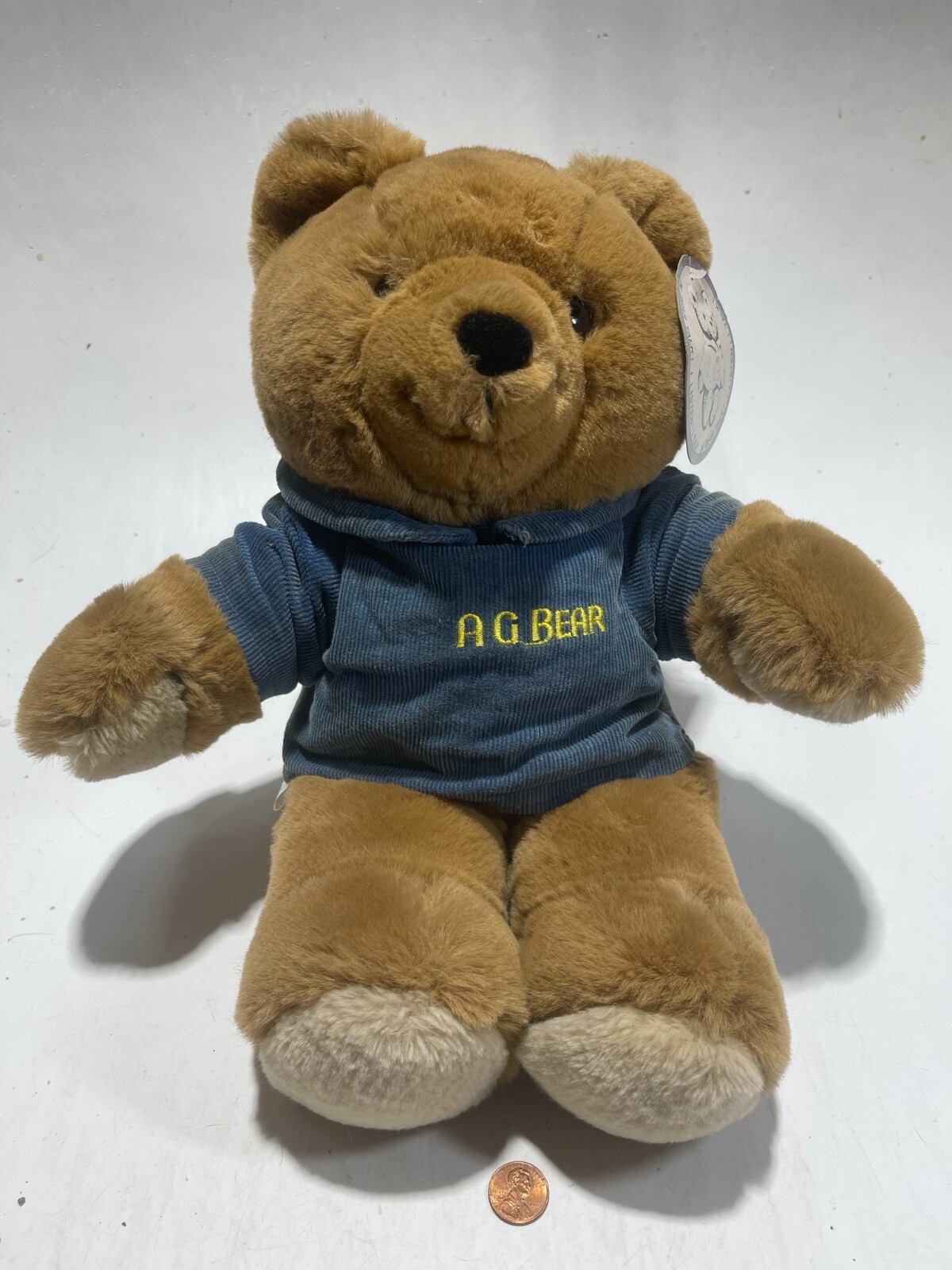 VINTAGE 1985 AG BEAR STUFFED ANIMAL PLUSH TOY WITH FLAWS | eBay