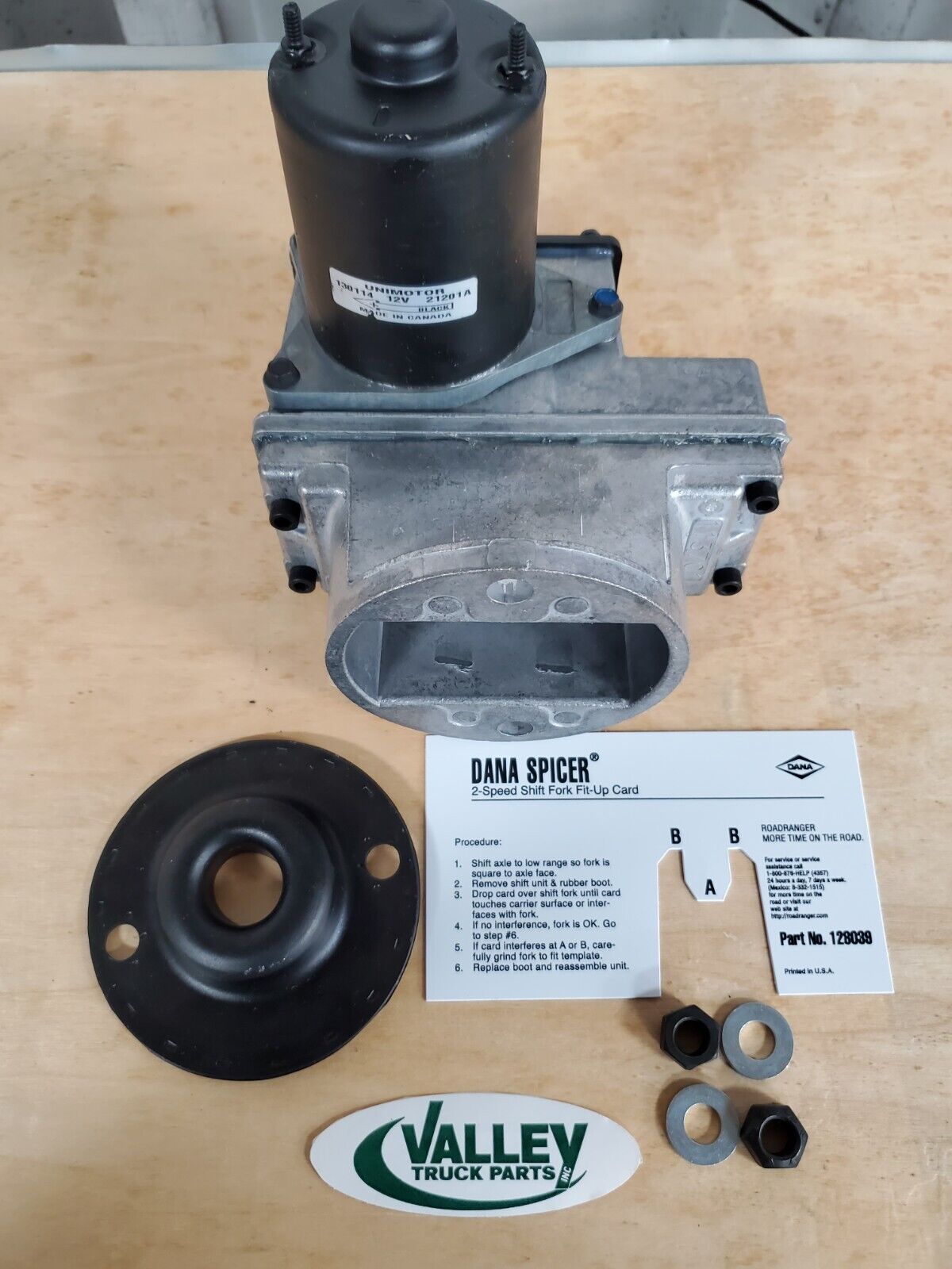 Genuine Eaton Spicer 120750 Two Speed Electric Shift Motor Genuine Eaton Spicer 120750 Two Speed Electric Shift Motor