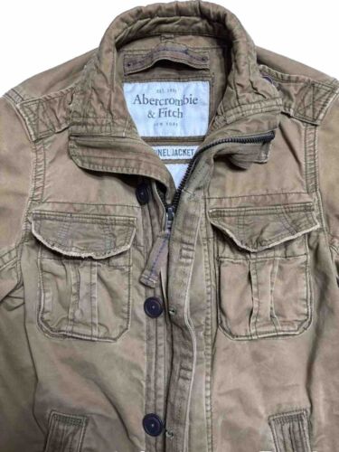 Abercrombie & Fitch Sentinel Brown Khaki Chest Pockets Abercrombie & Fitch Sentinel Brown Khaki Chest Pockets