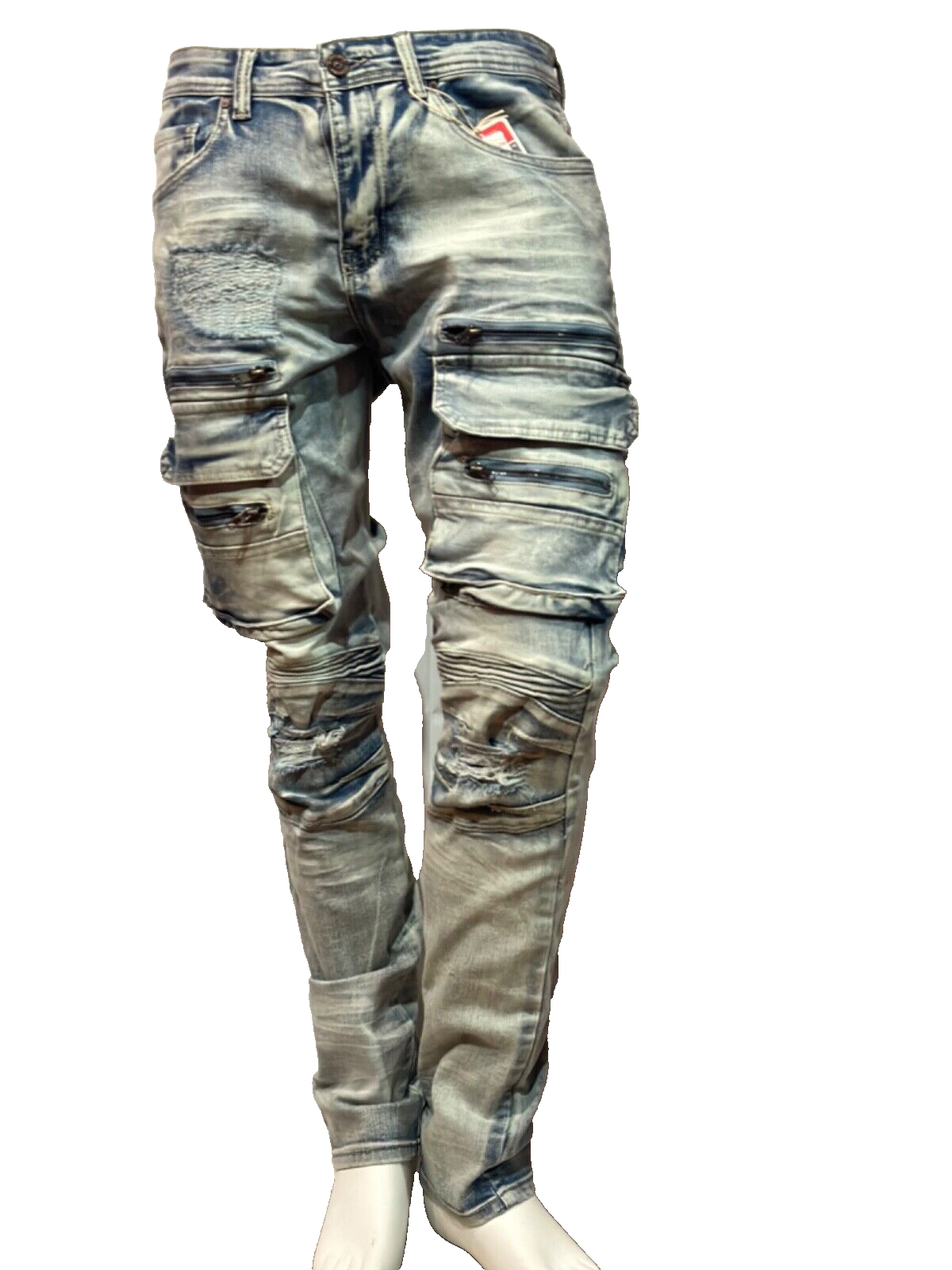 Men’s Bleeker Bleeker Straight Fit Jeans DK Indigo Denim (typhoon) Skinny D610