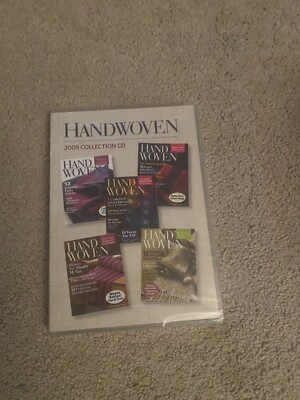 Handwoven 2009 Collection CD by Interweave CD-ROM NEW