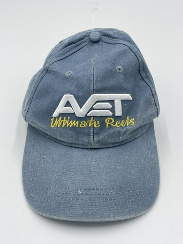 Denim Light Blue Hat Rare Htf Logo Strapback Promo One Size