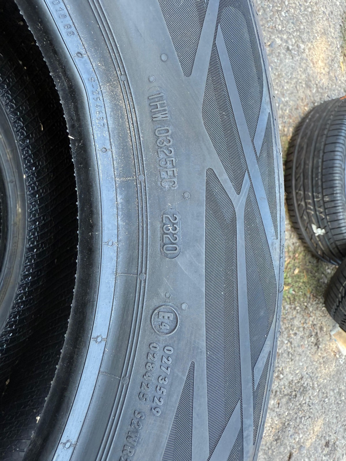 New 225 55 17 Continental, Eco Contact 6, XL, 101W, x1 Tyre (F1_tyres) YD166