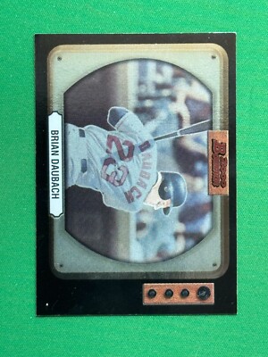2000 Bowman Baseball Retro / Future Parallel #48 Brian Daubach