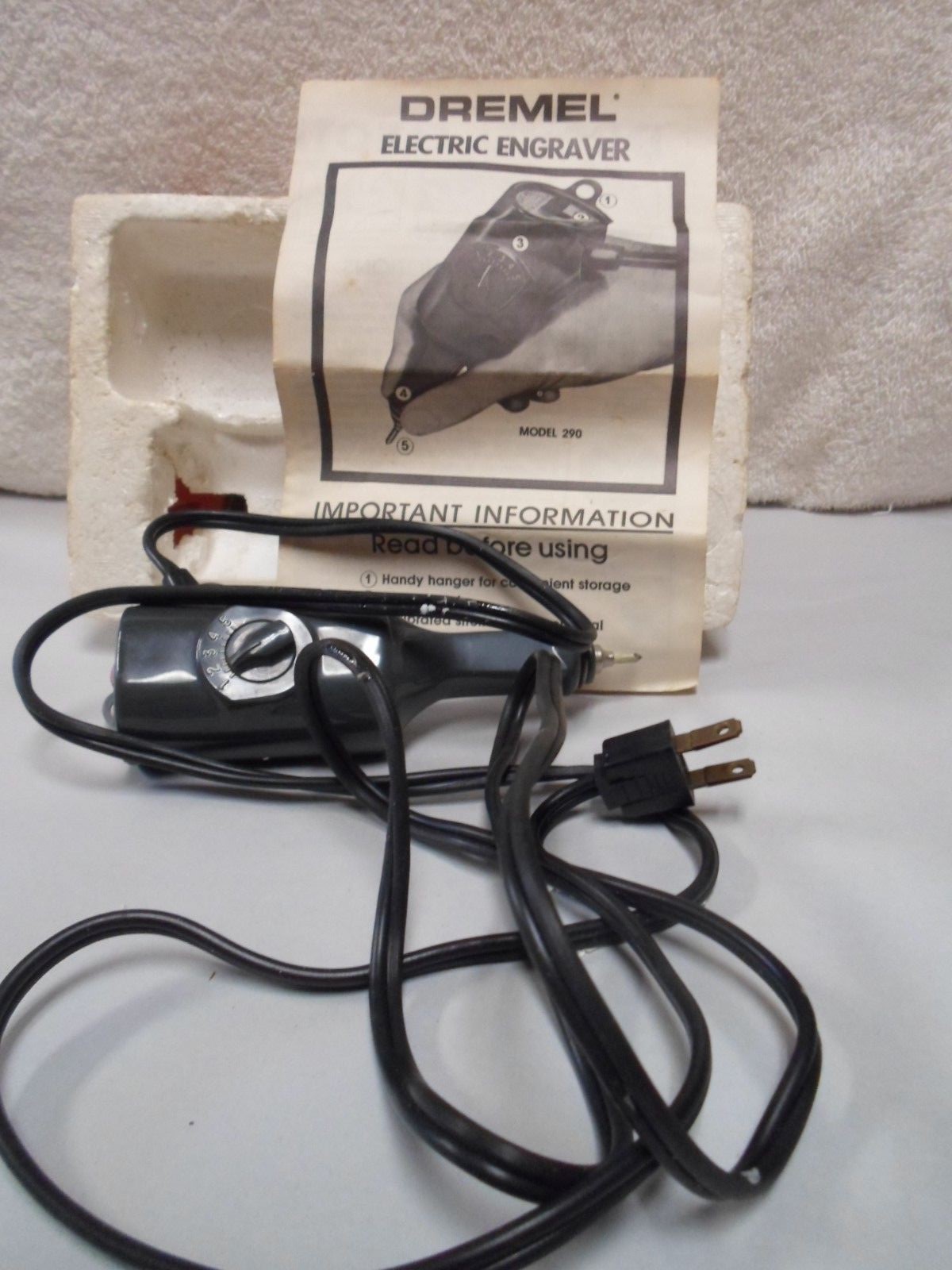 Vintage Dremel Electric Engraver Model 290