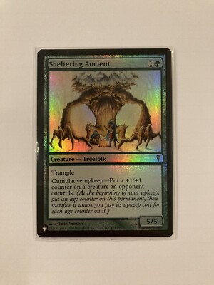 MTG Mystery Booster/Coldsnap Sheltering Ancient 121/155 FOIL