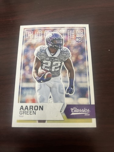2016 Panini Classics Aaron Green RC Rookie #216 TCU Horned