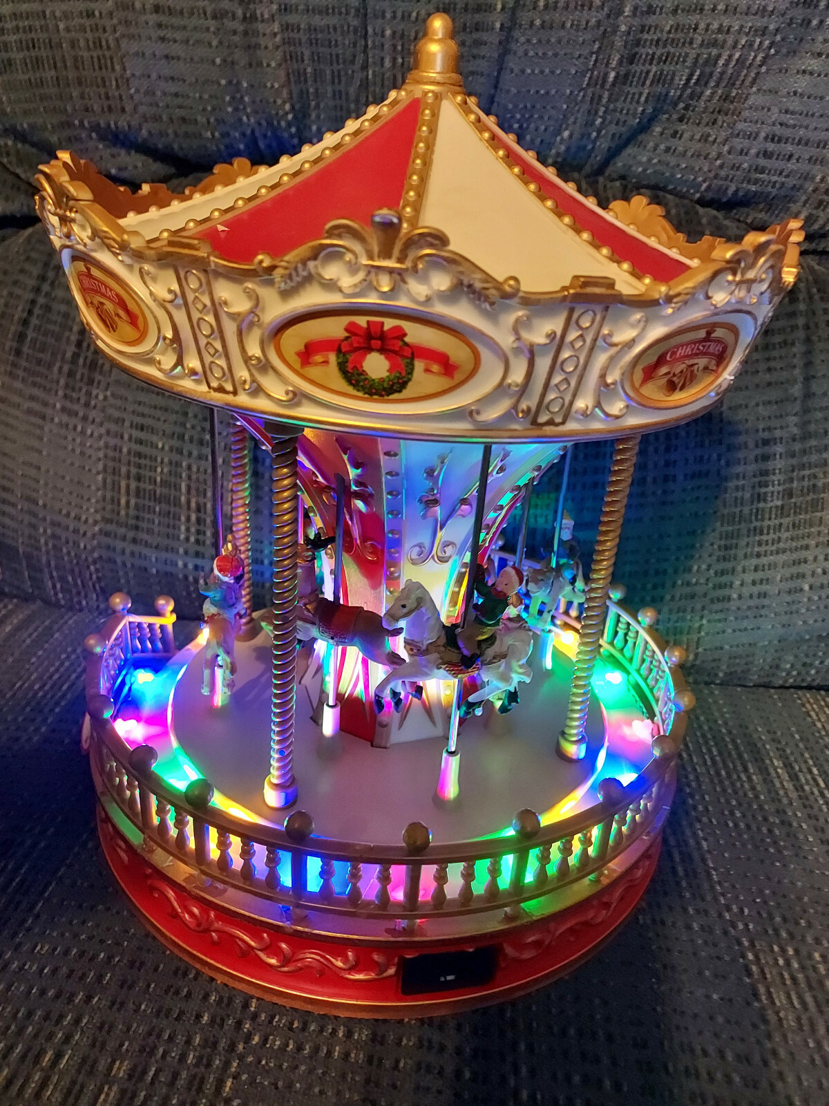 その他 MERRY GO ROUND THE 4TH UNIT SERIES MGA 5Sies Quintuplets Carousel Merry Go Round Wind Up