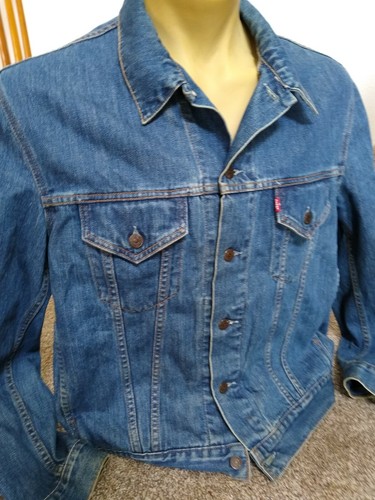 Купить Levis 70550 Trucker Denim Blue 