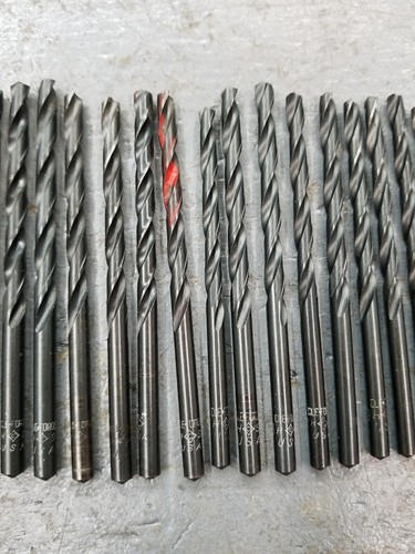 (37)CLEVELAND TWIST DRILL BITS HIGH QUALITY USA LARGEST 1/2