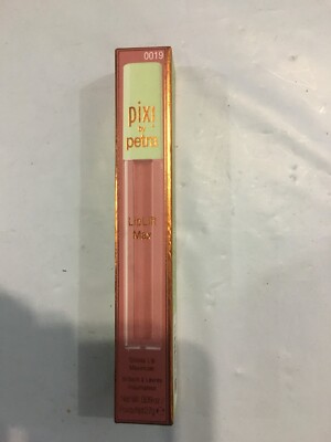 Pixi by Petra LipLift Max Lip Gloss Glossy Lip Maximizer 0019, Sheer Rose, 2.7g