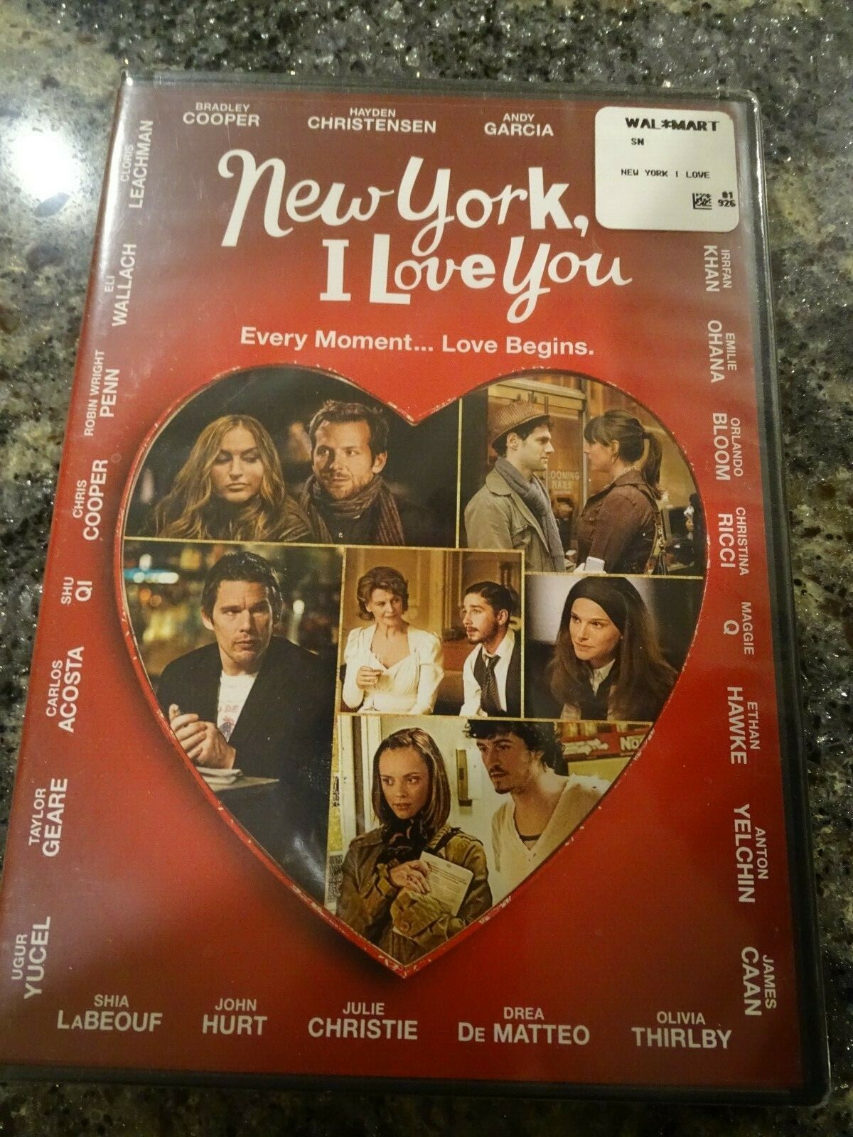 NEW YORK, I LOVE YOU (DVD) 2008 Shia LaBeouf, Natalie