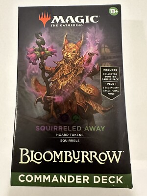 Bloomburrow Commander Deck - Squirreled Away - Magic the Gathering MTG (SEALED)