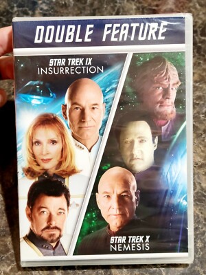 Star Trek IX: Insurrection / Star Trek X: Nemesis (DVD, 2002)  Brand New, Sealed