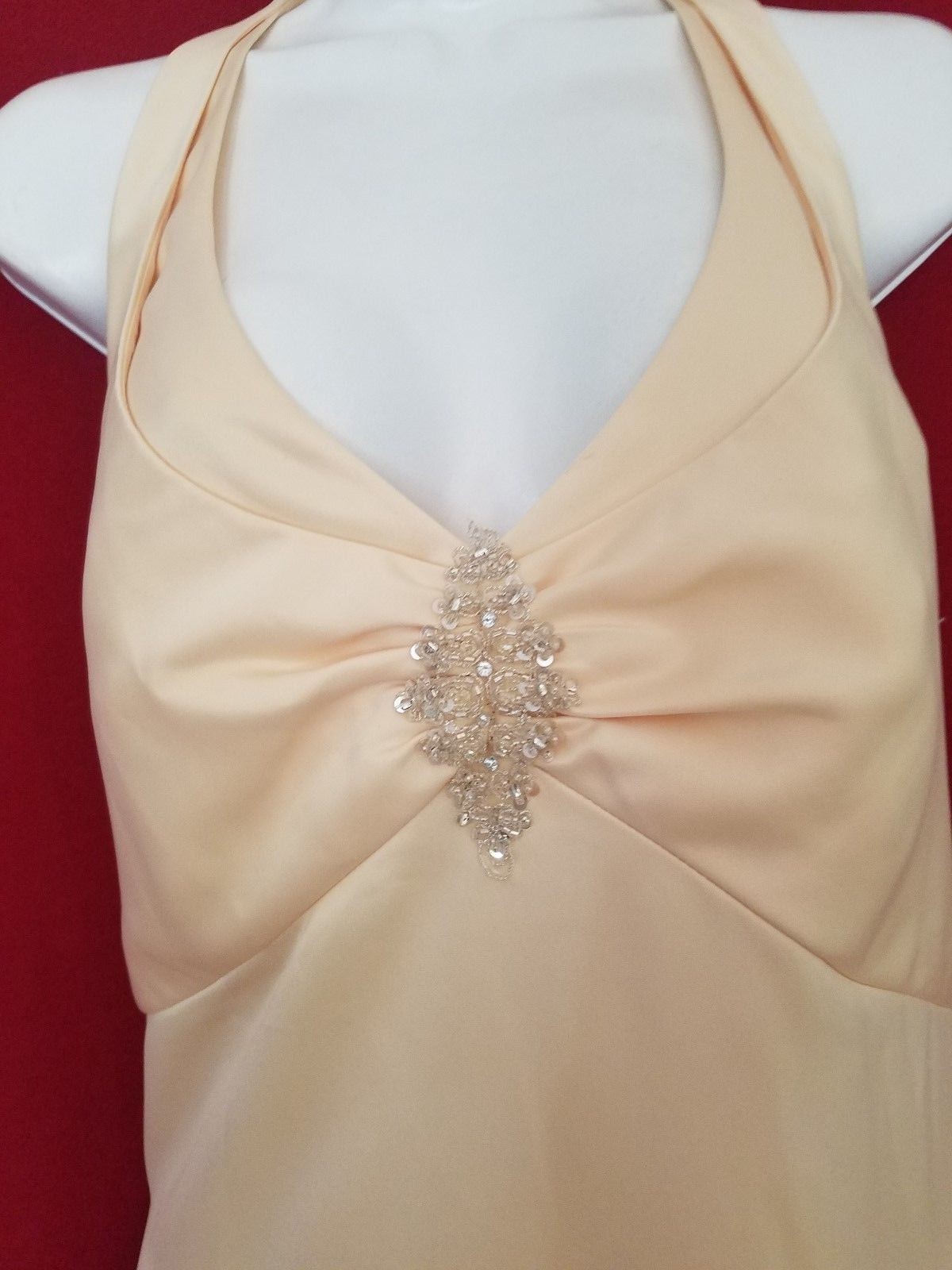Eden Maids Size 10 Yellow Long Formal Gown - ELEGANT!