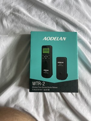 AODELAN - Wireless Shutter Release Timer Remote Control WTR-2-CA2