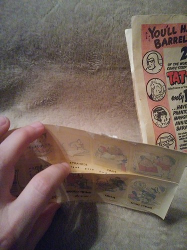 RARE 1960S CLASSIC COMIC STRIP 10CENT TATTOOS FLASH, BLONDIE MORE!