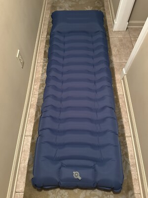 Foot Pump Inflatable Sleeping Pad Ultralight Mat for Camping/Backpacking/Hiking