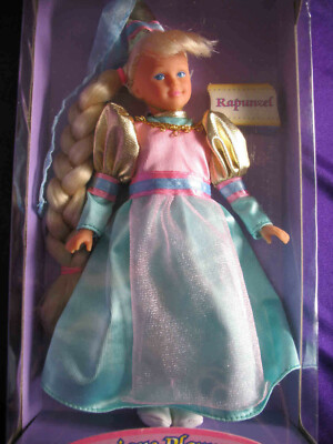 1995 Rapunzel Precious Playmates Story Book Doll