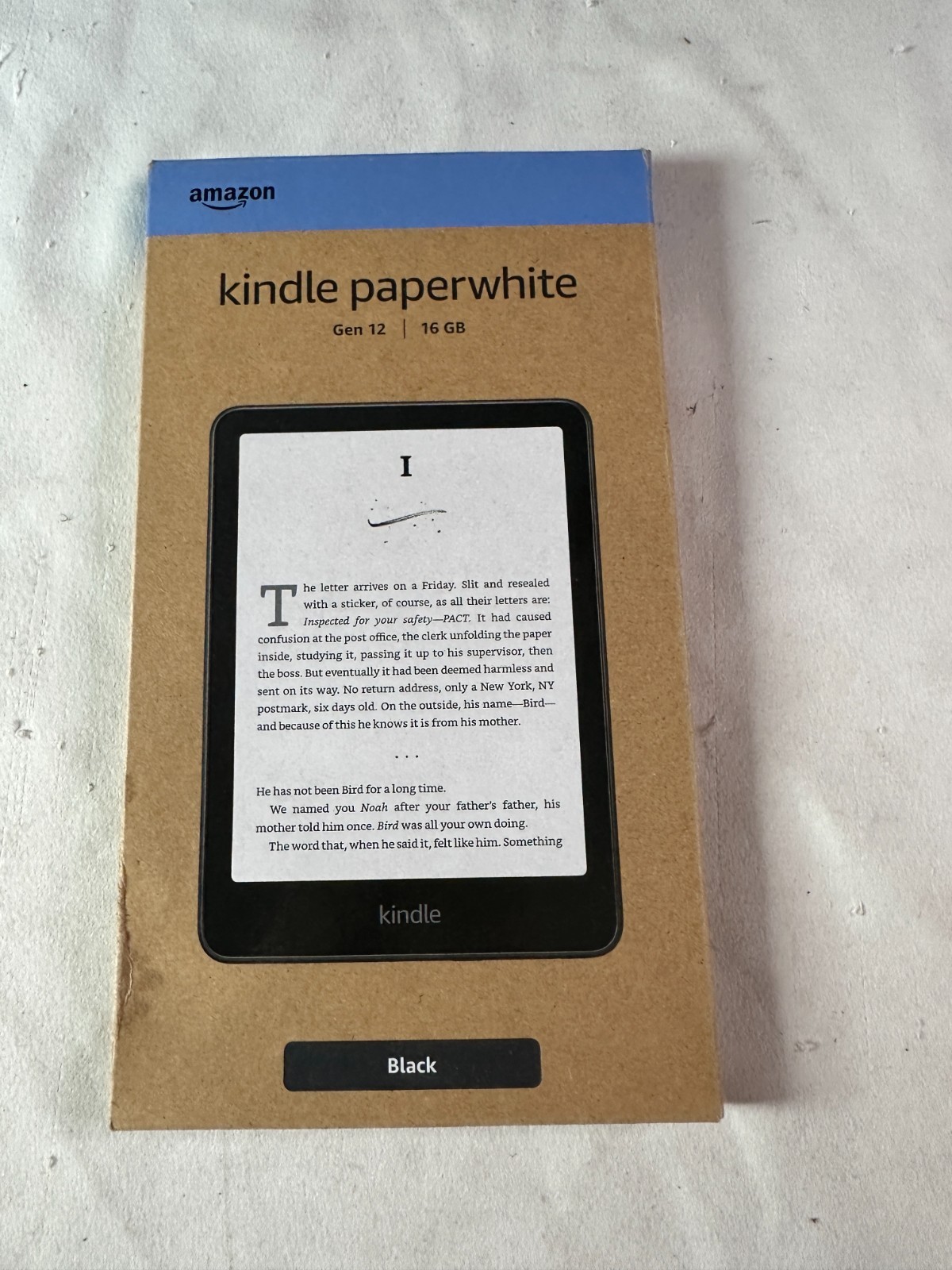Kindle Paperwhite 12世代 16GB SA568B Amazon Kindle Paperwhite 12th Generation - 16GB - 7” - FOR