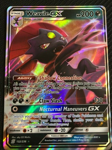 Pokemon Individual Cards Pokemon Cards Weavile 25 90 Hgss Undaunted Set Rare E Woodland Resort Com