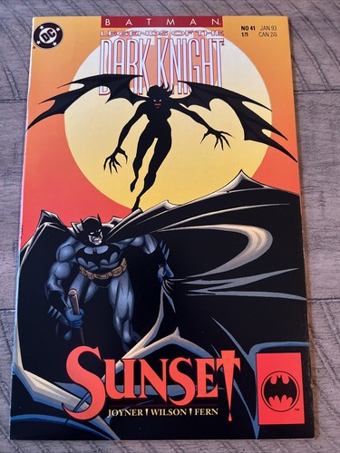 BATMAN Legends of the Dark Knight (Sunset) #41 JAN 1993 | eBay