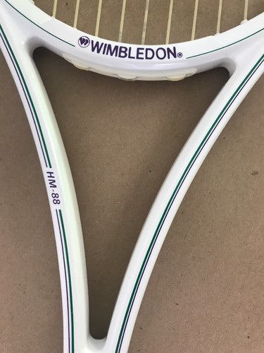 Wimbledon HM 88 Tennis Racquet Grip 4 1/4 Very Good Used Condition White