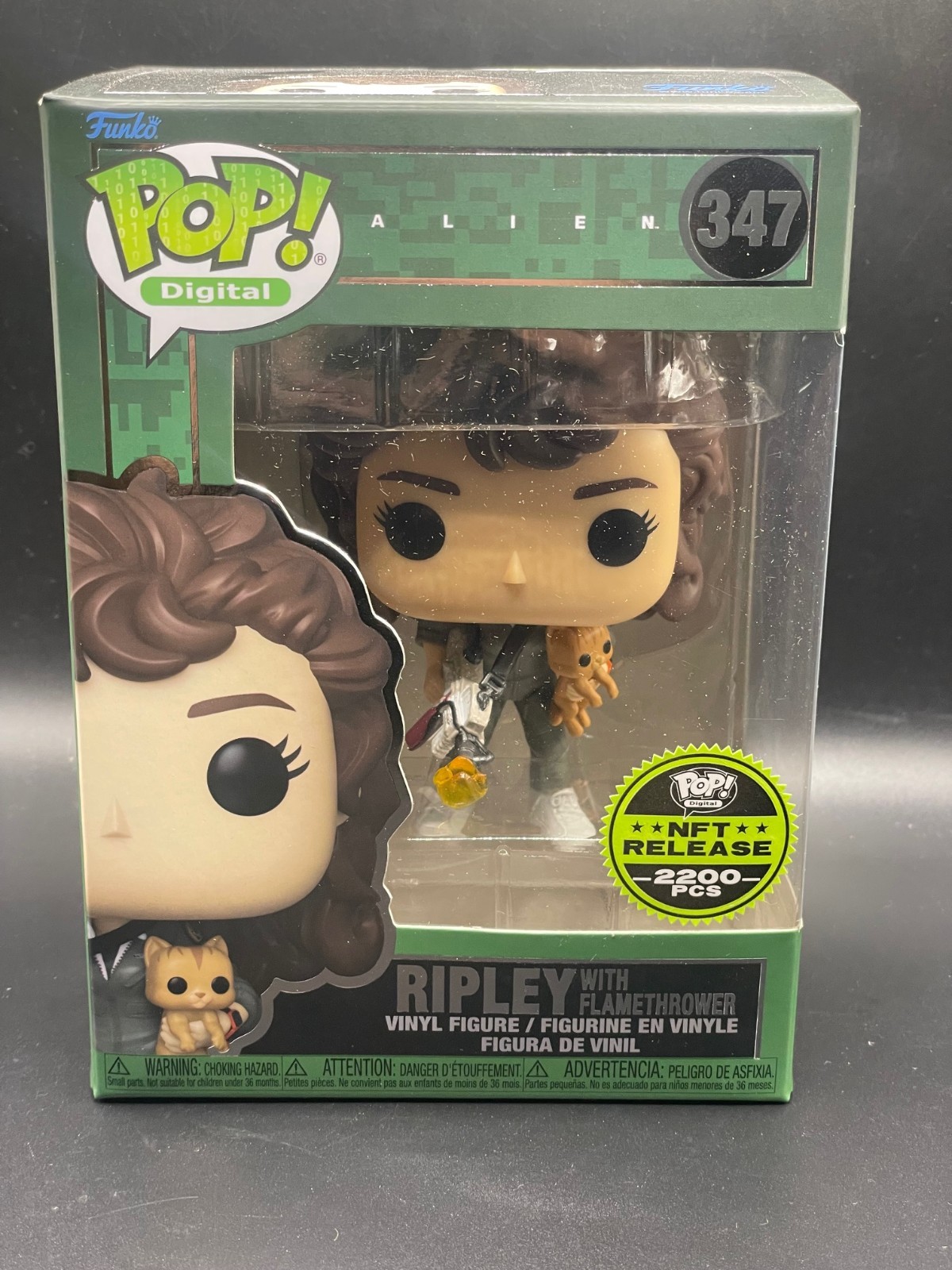 Funko Pop! Digital Alien RIPLEY w/ Flamethrower LE 2200 | eBay