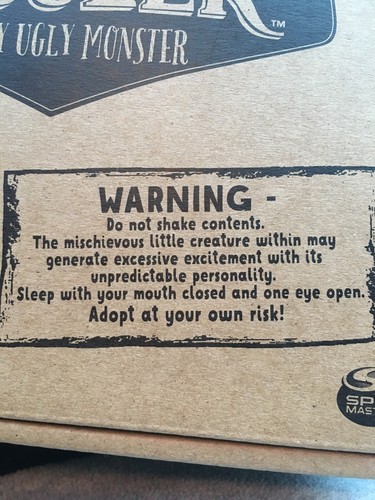 NEW Fuggler Funny Ugly Plush 9inch Monster