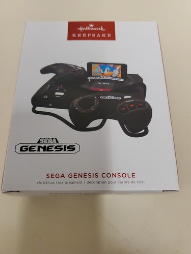New 2022 Hallmark Keepsake Sega Genesis Console Light & Sound Ornament