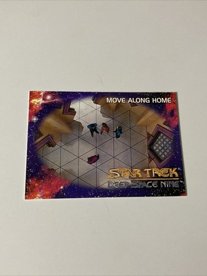 1993 Skybox Star Trek Deep Space Nine #38 Move Along Home Card