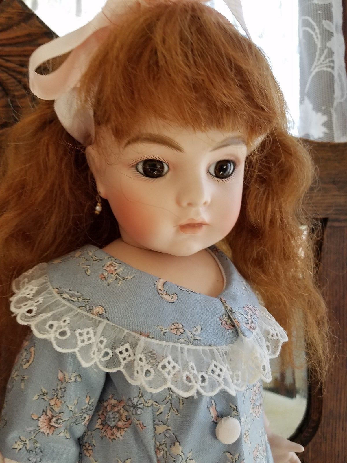 Bru Jne All Bisque - 20 Inch Reproduction Doll