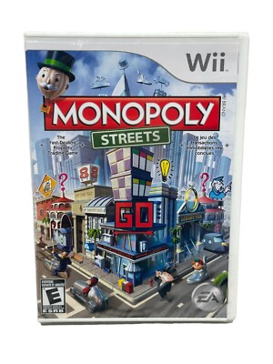 Monopoly Streets (Nintendo Wii, 2010) New Factory Sealed