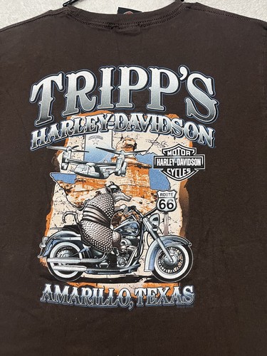 【Raucohouse】American harley-davidson printing t-shirt Harley Davidson Nacogdoches Texas T Shirt Motorcycles Texas
