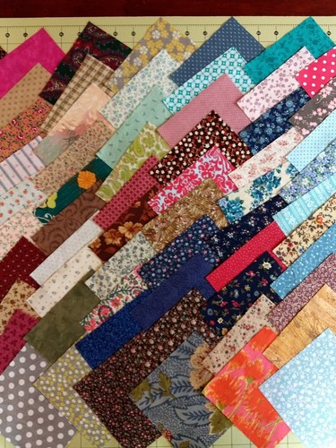 100 assorted pre cut charm pack  5