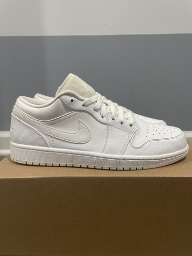 air jordan 1 retro low triple white