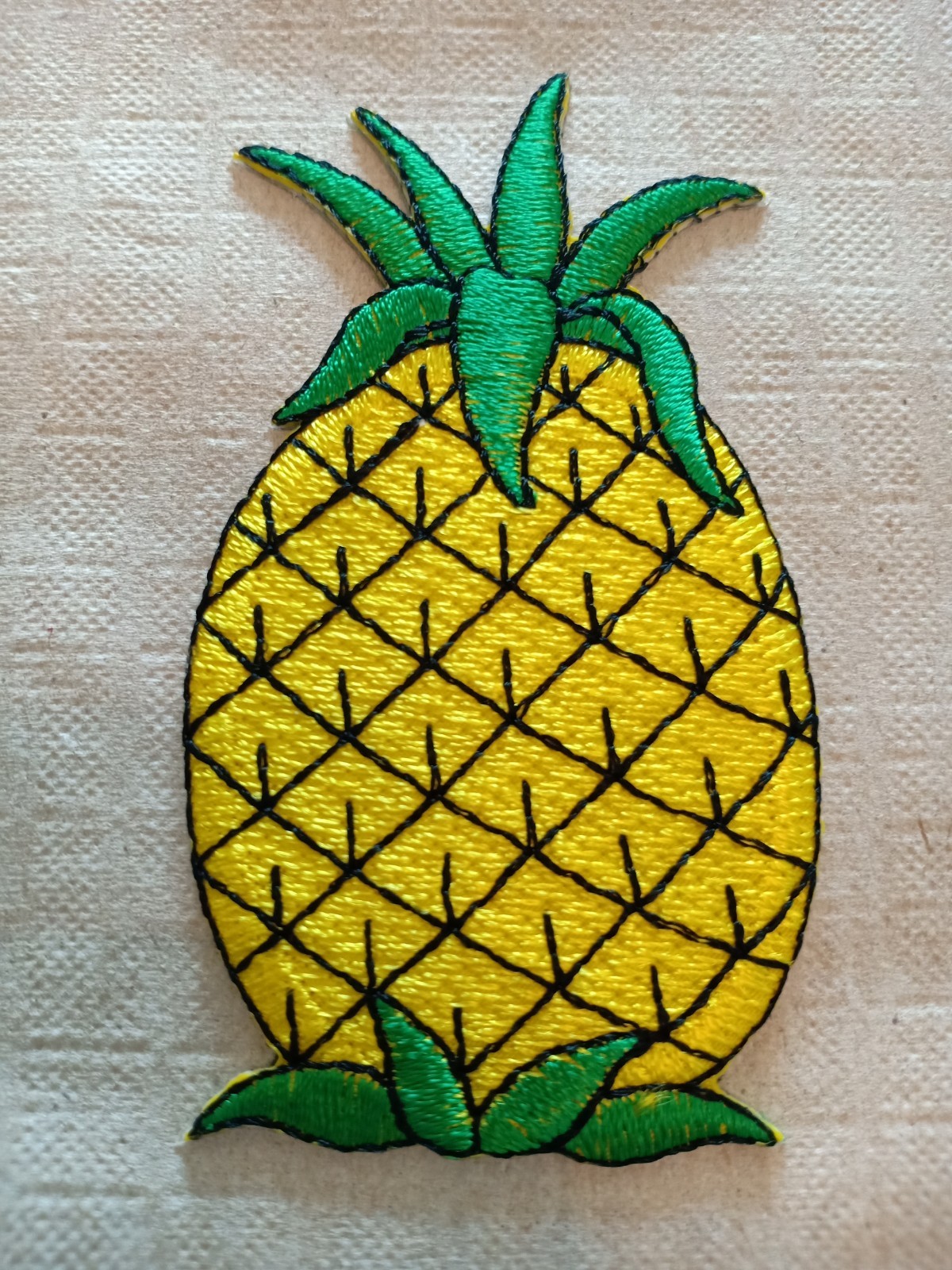 ●PINK PINEAPPLE● RIBBON PUNCHING CROP TSHIRTSKY BLUE m1037 Embroidered Iron on Patch Cutie Pineapple J69 | eBay