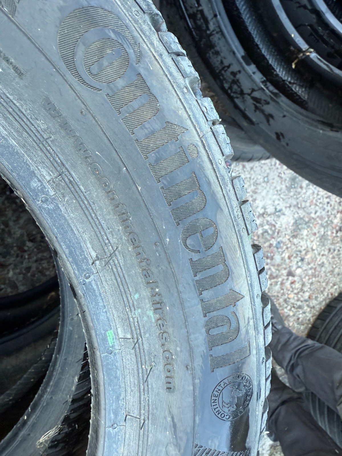 New 155 65 15 Continental, Winter, M+S, 77T, x2 A Pair (F1_tyres) FOD YD290