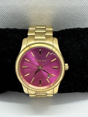 Michael Kors Runway MK5801 Women's Gold-Tone Stainless Steel