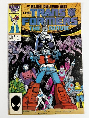 Transformers: The Movie #1 (1986) 1st Galvatron ~ 1st Unicron ~ Marvel Comics