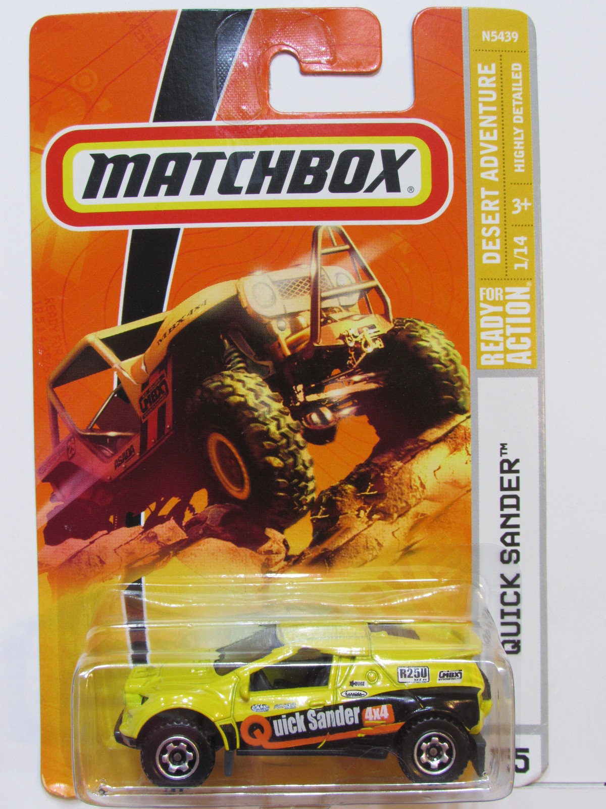 ️ MATCHBOX 2008 QUICK SANDER 75 YELLOW 🔥 купить