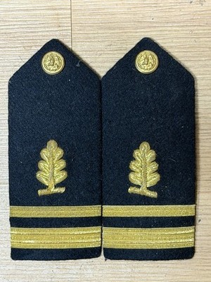 USN NAVY MSC LTJG Medical Service Corp Shoulder Boards Epaulette BULLION EXCELNT