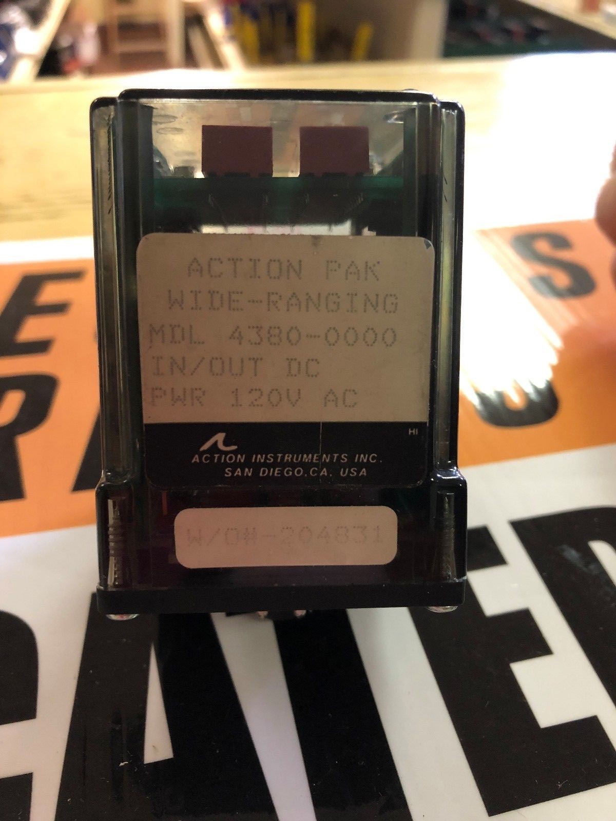 Action Instruments - Signal Conditioner | Action Pak | 4380-0000 NIB Surplus!